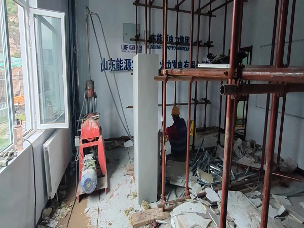 金山厂房基础沉降注浆加固